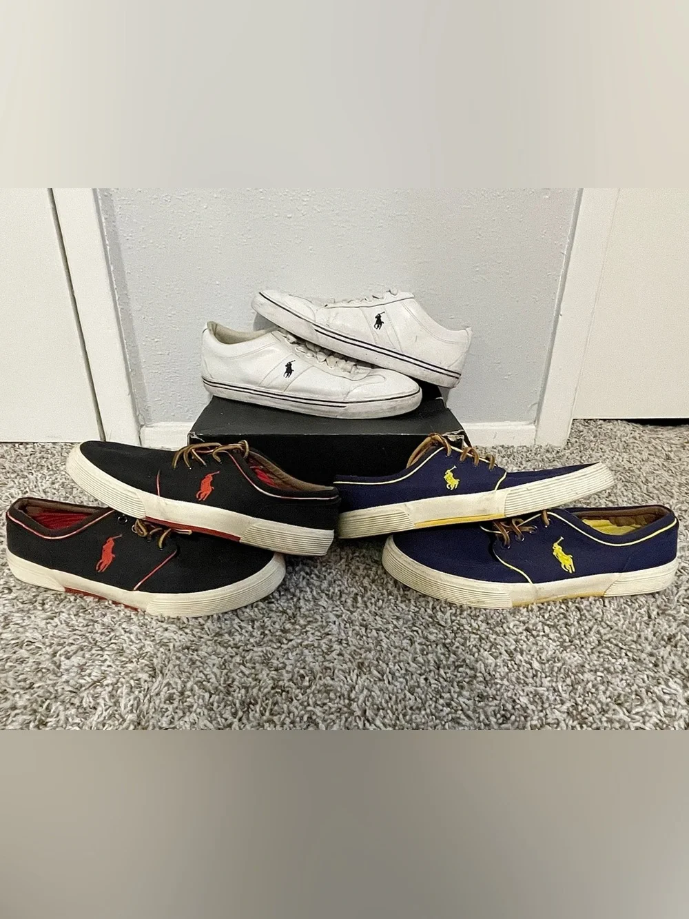 Ralph Lauren Polo Sneaker Bundle Lot size 10.5/11